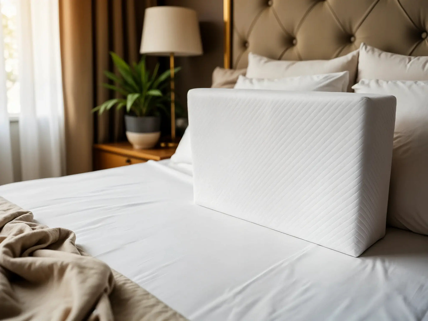 QloudCube Pillow - Designed for Side Sleepers