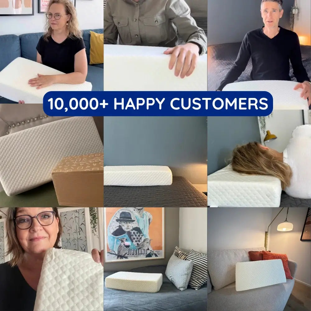 QloudCube Pillow - Designed for Side Sleepers